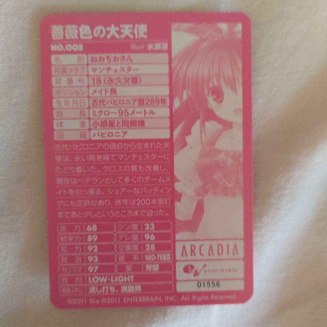 すりーさん＆えすえぬ家コラボキャンペーントレカ　アルカディア