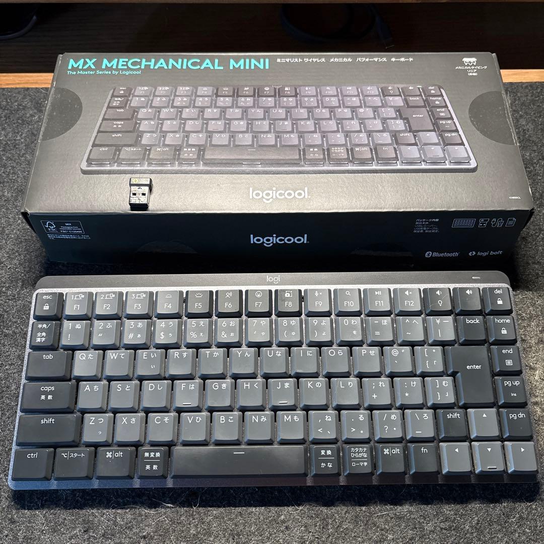 【美品】Logcool MX Mechanical Mini 日本語配列 赤軸
