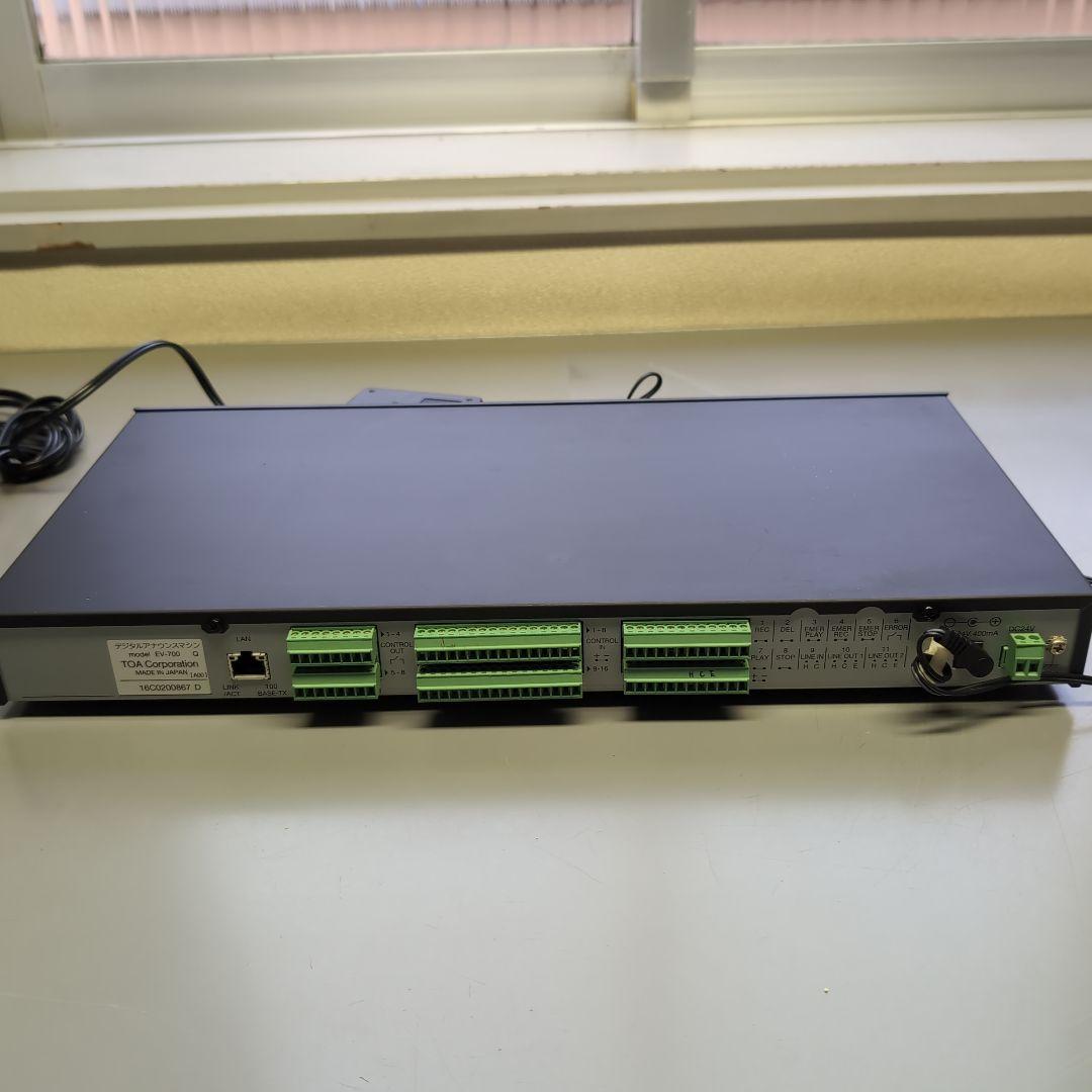 TOA デジタルアナウンスマシン EV-700