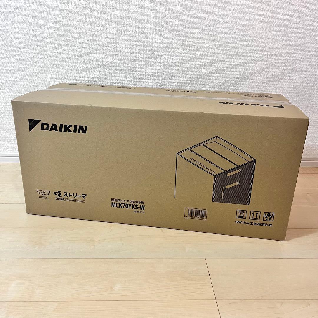 ダイキン MCK70YKS-W 加湿 ストリーマ 空気清浄機