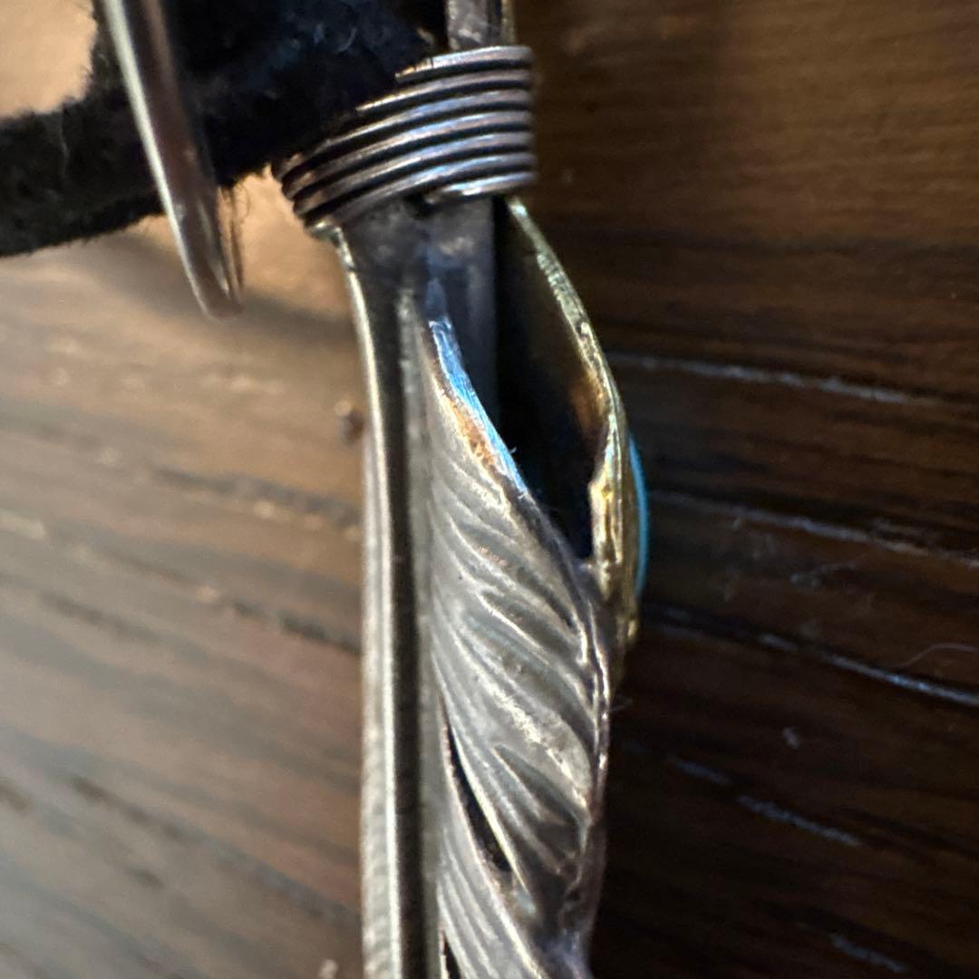 ゴローズ　フェザーターコイズネックレス