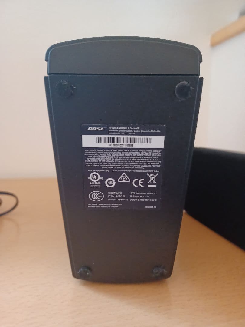 BOSE Companion 2 Series III　スピーカー