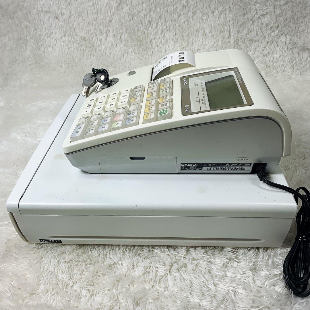 CASIO TE-340 電子レジスター カシオ