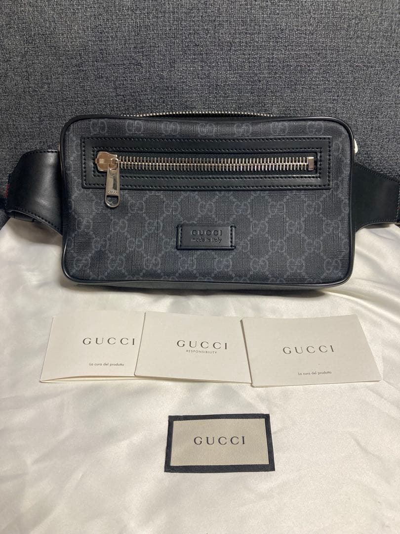 GUCCI グッチ GGスプリーム バッグ ボディバッグ ショルダーバッグ