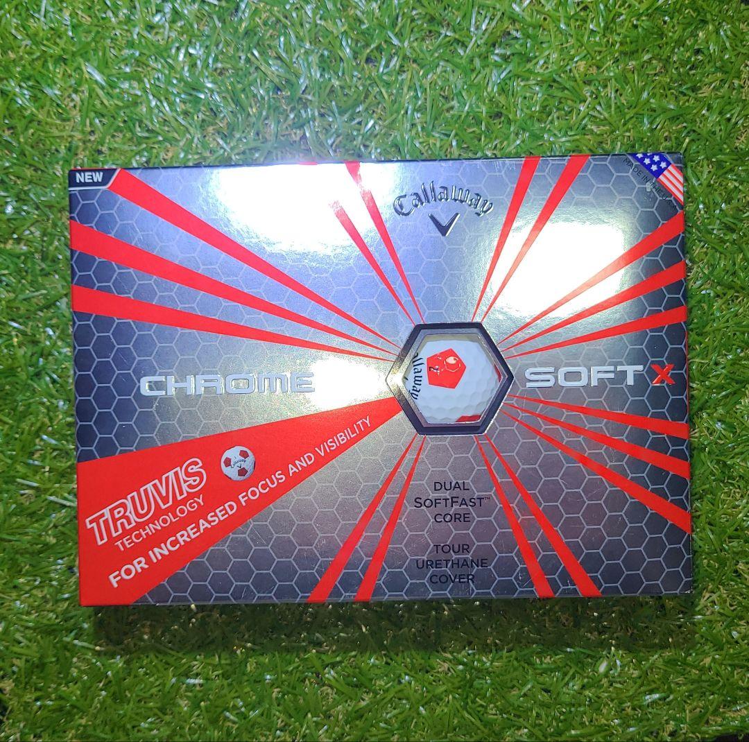 Callaway　CHROME SOFT 希少　20球　サッカーボール柄