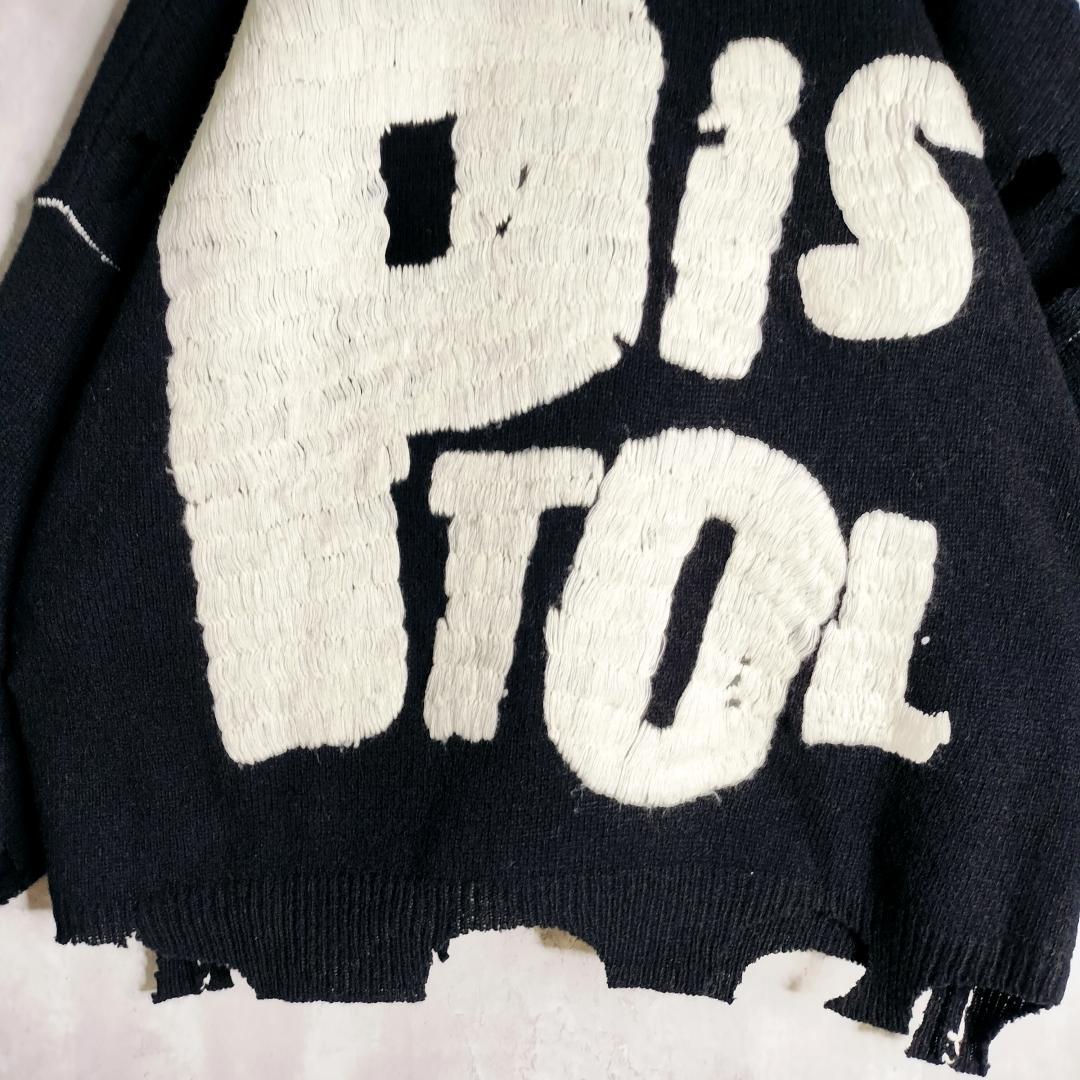 【新品】セントマイケル × セックスピストルズ 22AW ニット ダメージ加工