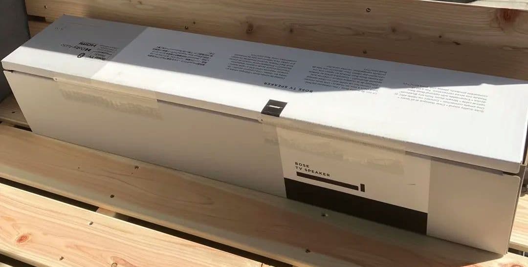 【新品未開封品】Bose TV Speaker ブラック 100V シングル