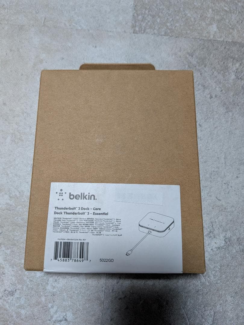 PCケーブル・コネクタ Belkin CONNECT Thunderbolt 3 E04-01