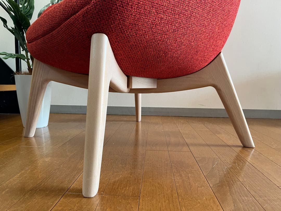 相合家具　QUEEN ラウンジチェア　21.5万　ミッドセンチュリー　北欧モダン