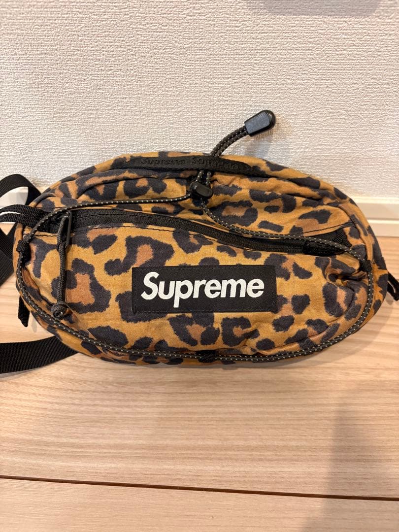 バッグ Supreme Waist Bag Leopard (20FW)