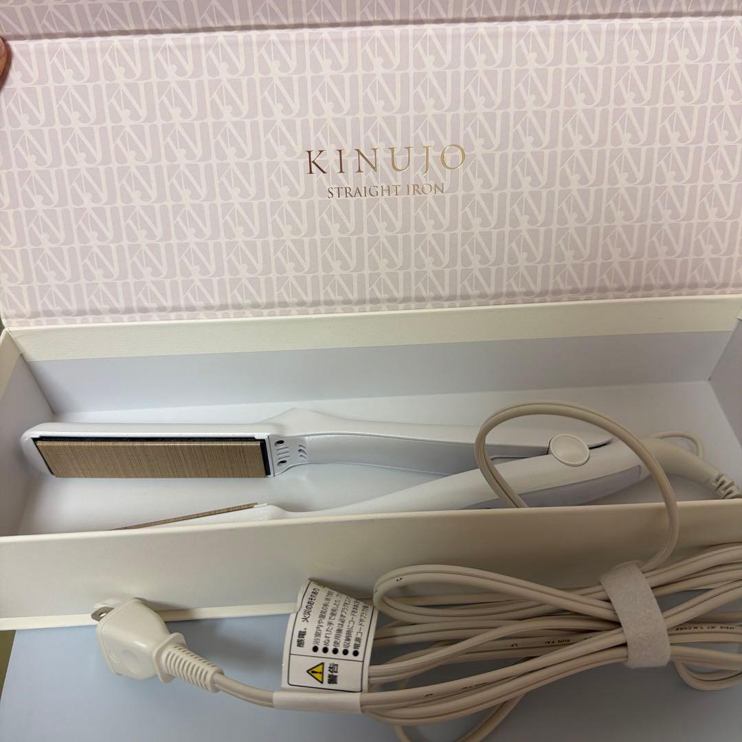 KINUJO 絹女　ストレートヘアアイロン 国内専用