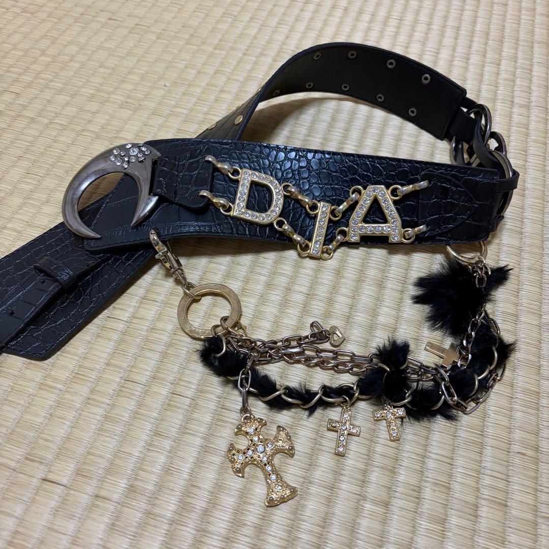 d.i.a ムーンベルト　平成　ギャル　ガルラ　y2k スキニーリップ　マーズ