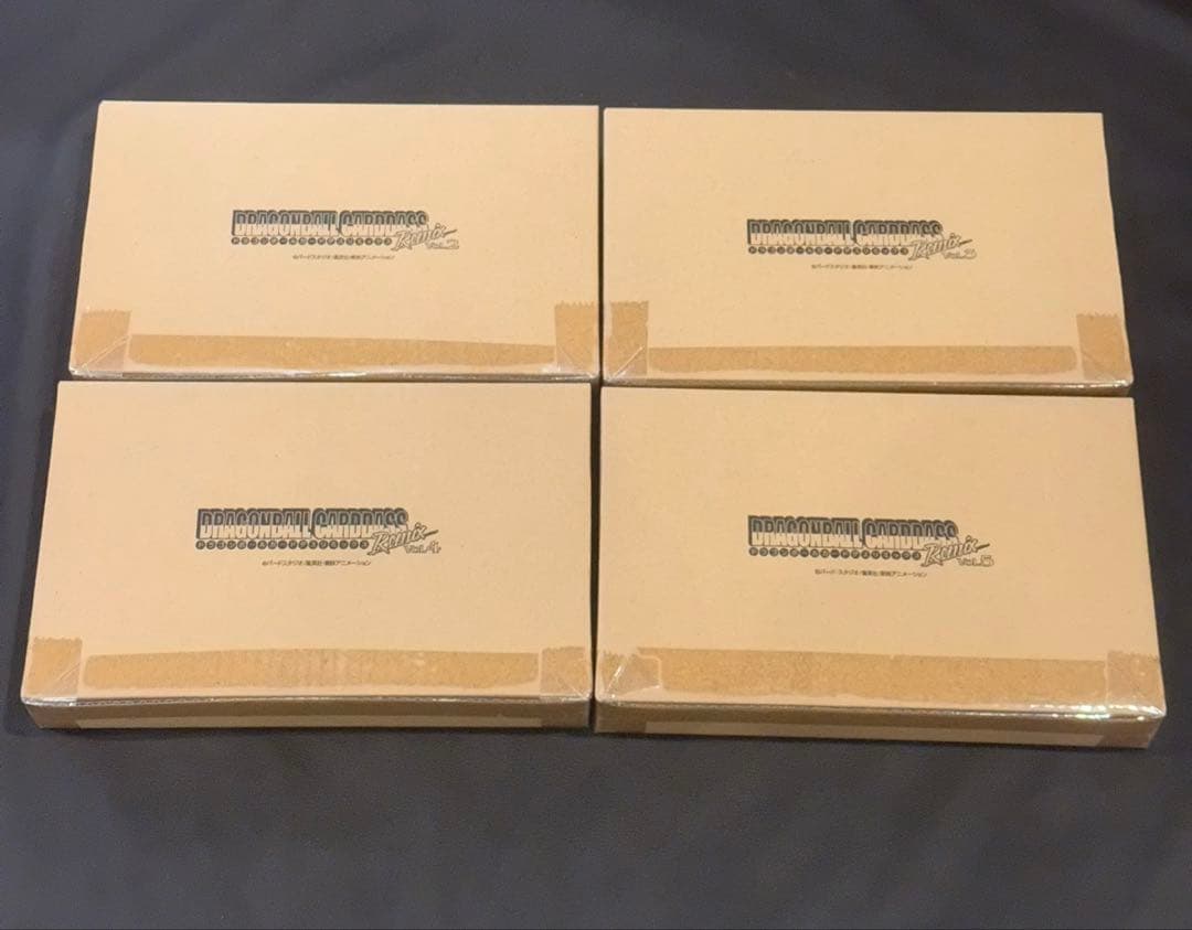 新品未開封 ドラゴンボール カードダス リミックスvol.2〜5 即日発送