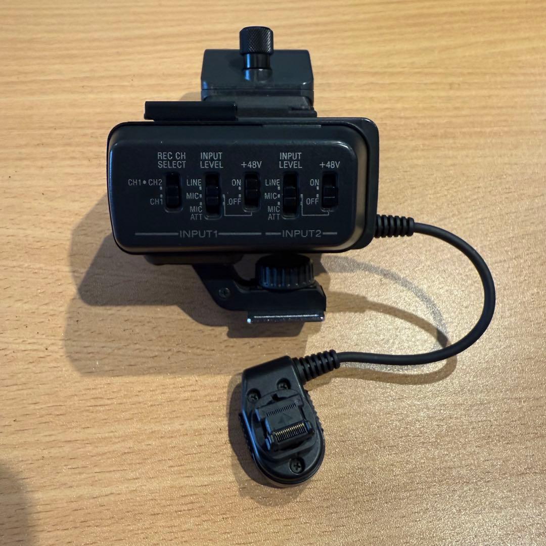 SONY ビデオカメラ用 XLR端子 マイク入力 ユニット