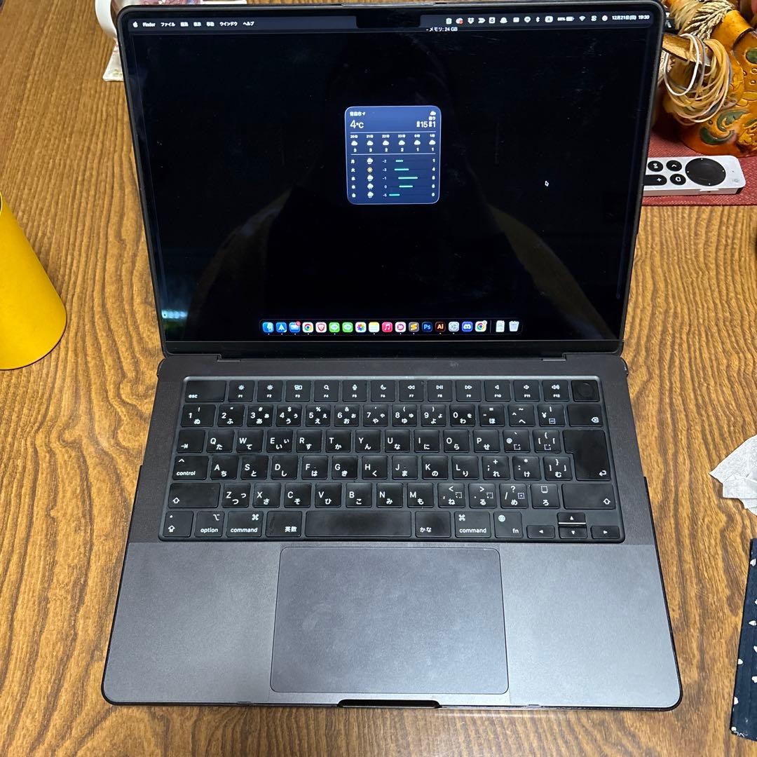 Macbook Pro 14インチ M4 Pro 24GB 1TB