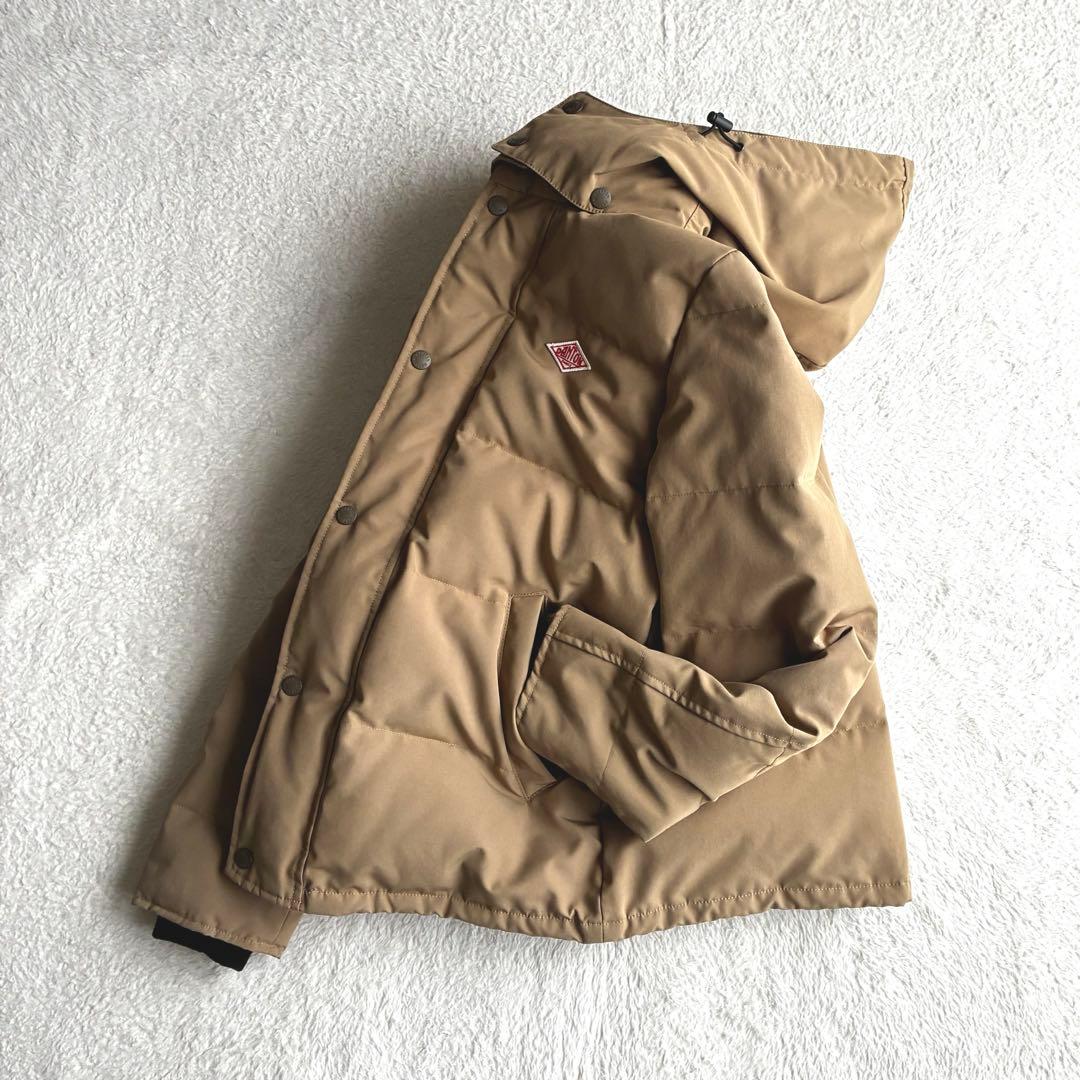 美品 ダントン ドアーズ別注 ダウンジャケット 36 フード付き レディース