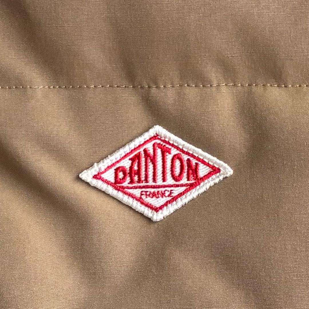 美品 ダントン ドアーズ別注 ダウンジャケット 36 フード付き レディース