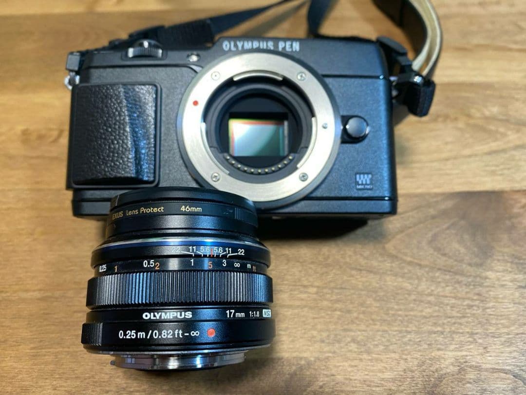 デジタルカメラ OLYMPUS PENE-P5 M.ZUIKO DIGITAL17mm F1.8