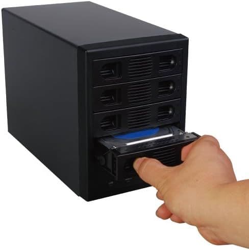 SATA HDD SSD 用 4台 外付 ケース USB eSATA 接続 対応