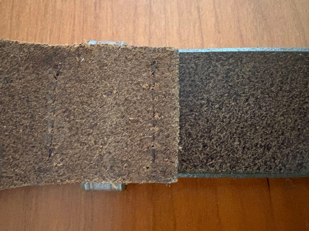 ナイジェルケーボンレザーベルト