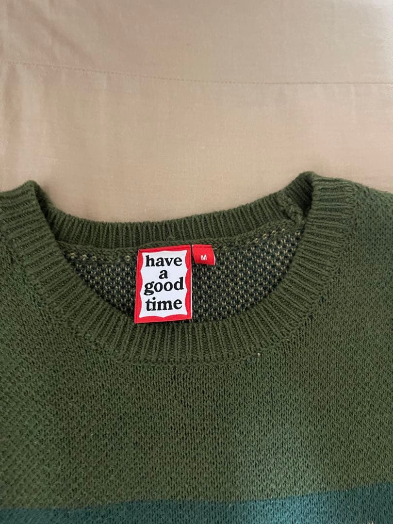 have a good time ニットsweater