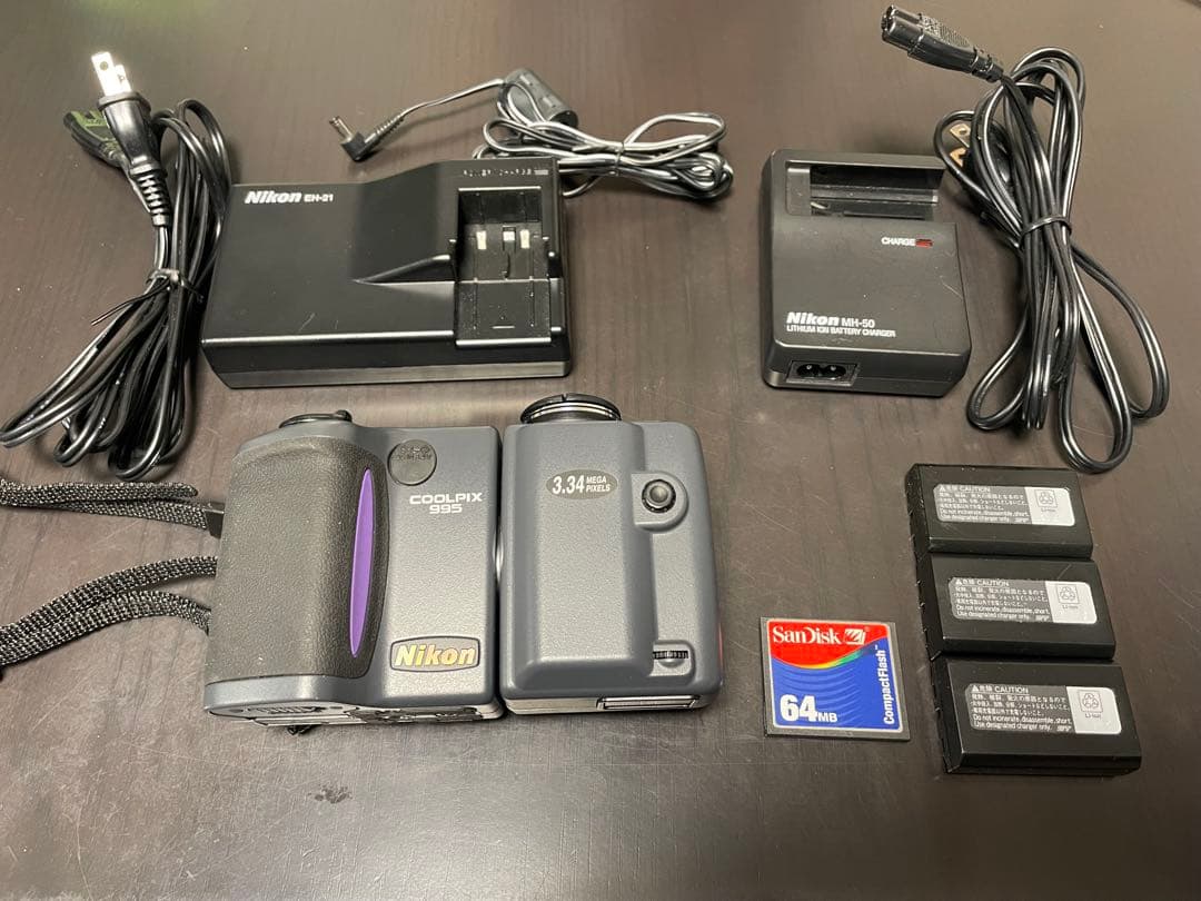 名機 動作品 Y2K 平成レトロ 自撮り Nikon COOLPIX E995