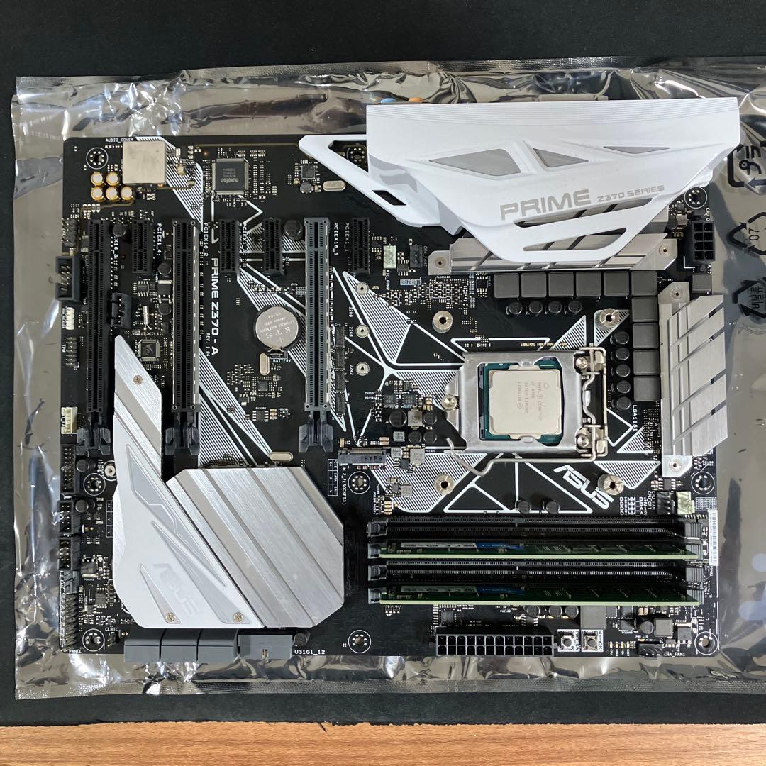 i7-8700 / ASUS PRIME Z370-A /メモリ16GB等セット