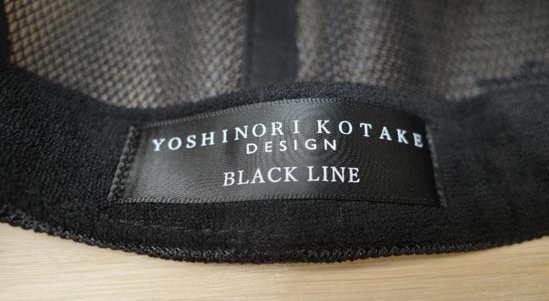 新作 バーニーズ限定箱発送 ヨシノリコタケ ラメ444 メッシュキャップ 黒