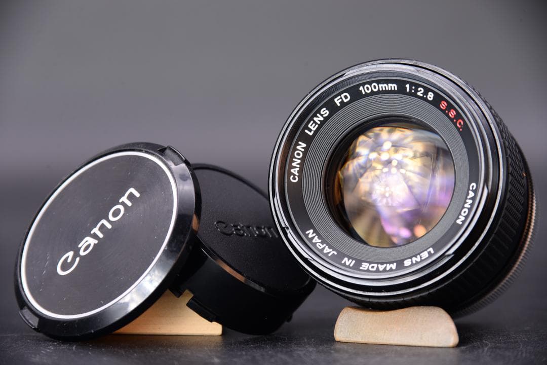 Canon キヤノン FD 100mm f2.8 S.S.C.