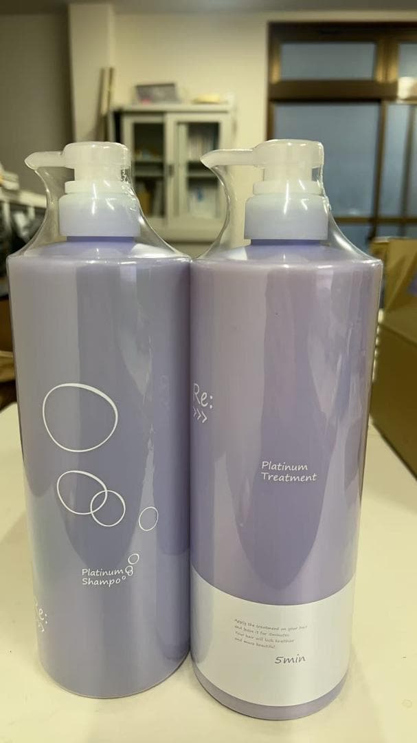 ADJUVANT アジュバン プラチナム シャンプー＆トリートメン 本体 セット