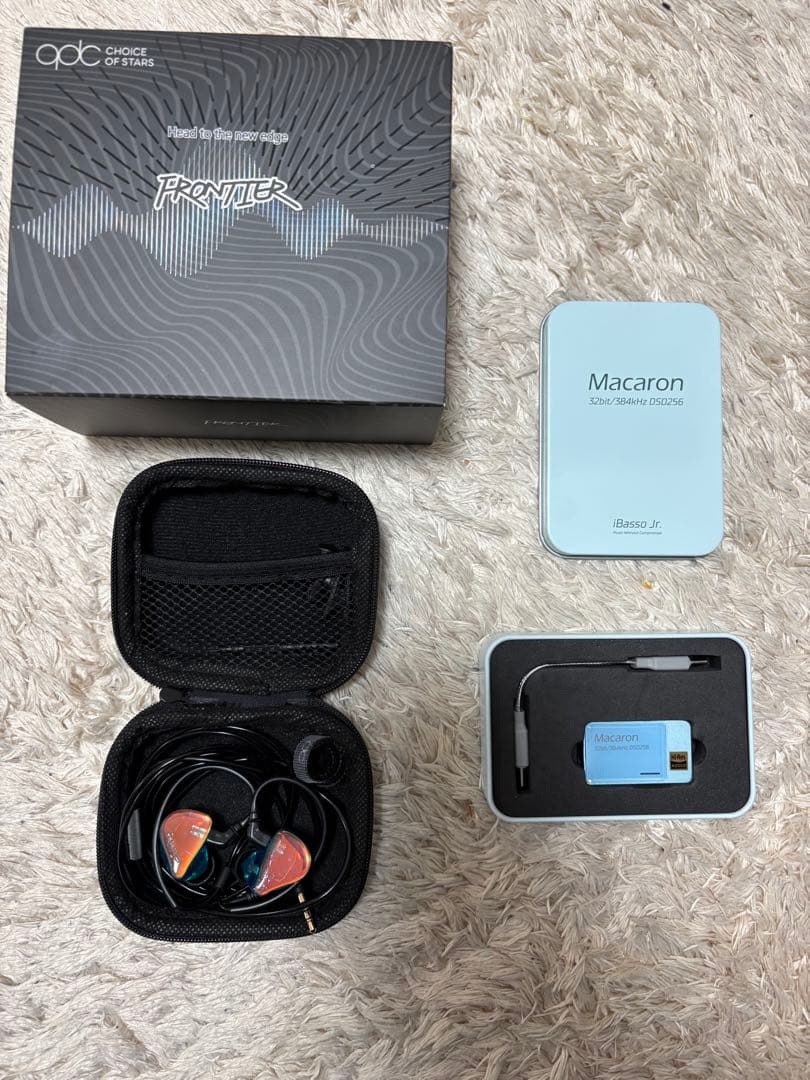 qdc frontier ibasso jr macaronセット