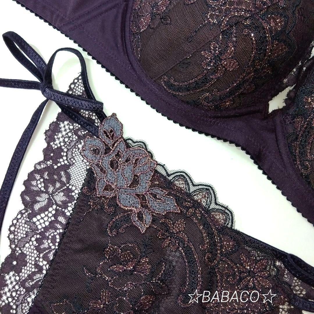 ☆サルート74 ブラ＆ショーツ VI E75M 紐　ベルサイユ宮殿