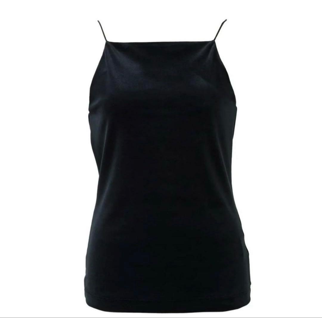 cygne完売ブラックキャミソール