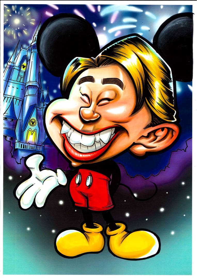 世界で1枚のオーダーメイド似顔絵★誕生日★結婚式★還暦