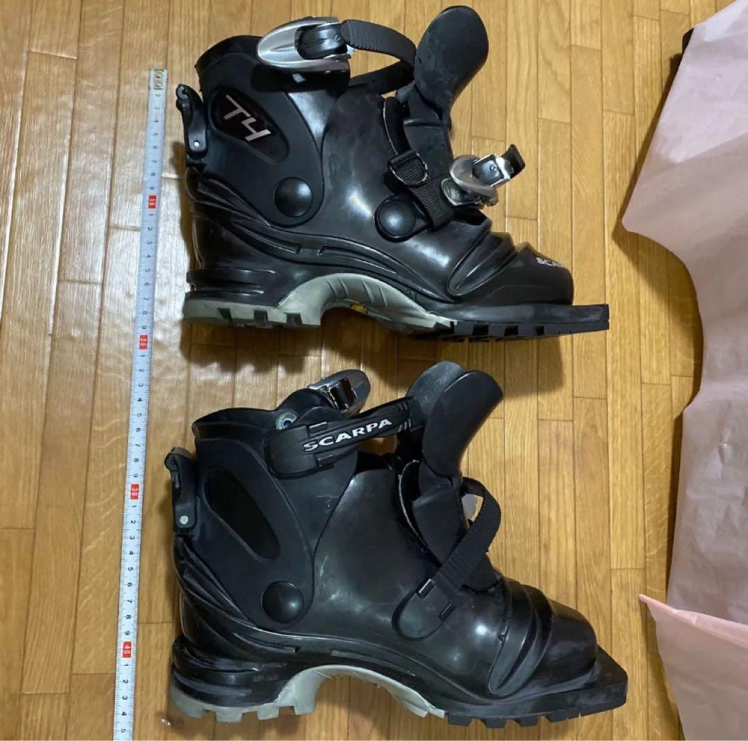 T4 スカルパ　バックカントリー　テレマーク　スキーブーツ　登山　インナー　靴