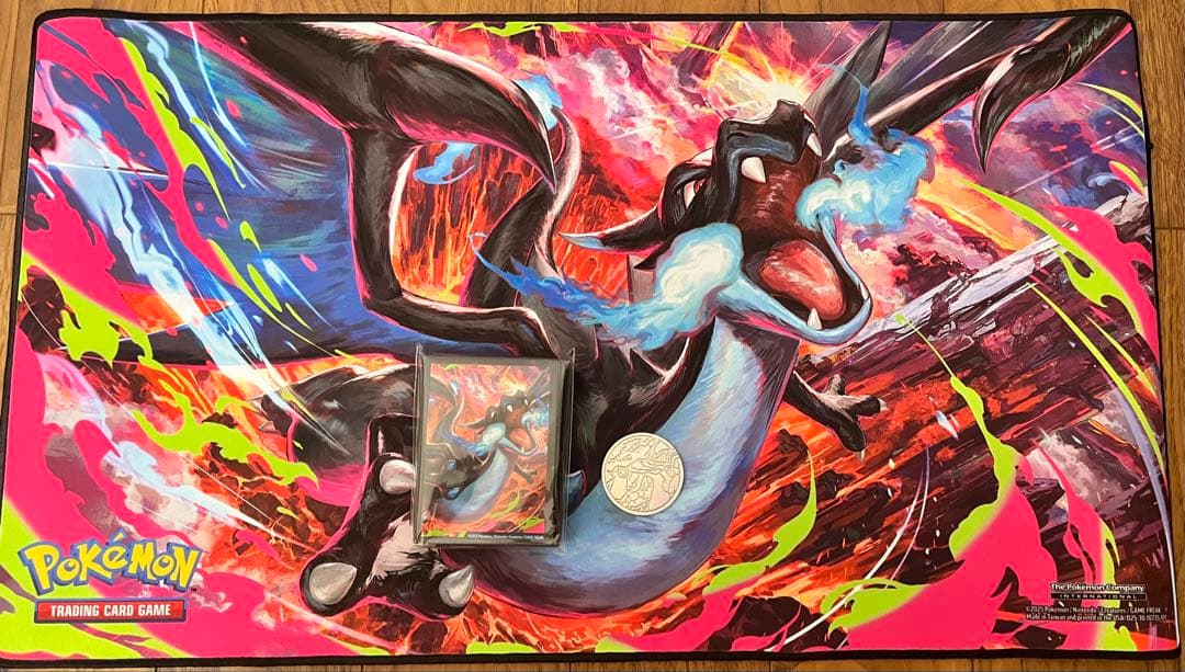 メガリザードンX プレイマット & スリーブ未開封＆ UPC 2025