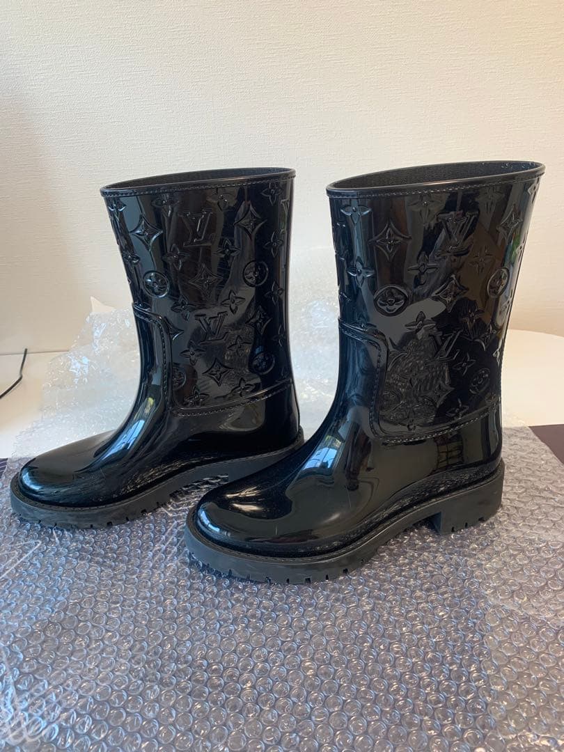 【LOUIS VUITTON】ルイヴィトン　ドロップス　レインブーツ　モノグラム