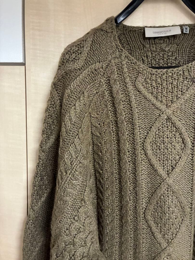 FEAR OF GOD ESSENTIALS ケーブルニット