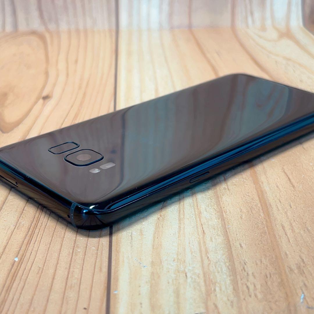SIMフリー 本体 Galaxy S8 SCV36 64 GB 080 ブラック