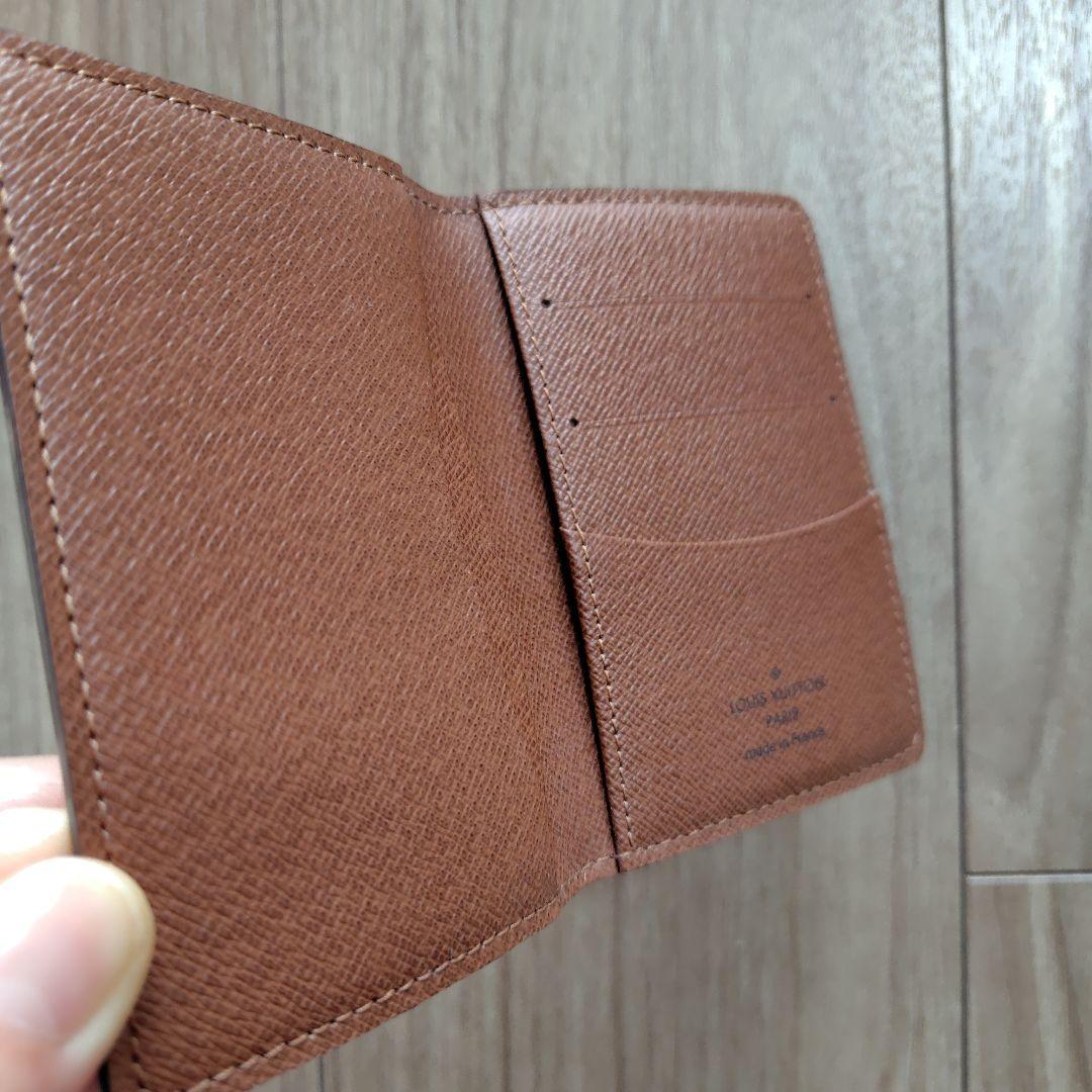 【未使用】LOUISVUITTON モノグラム 名刺入れ カードケース