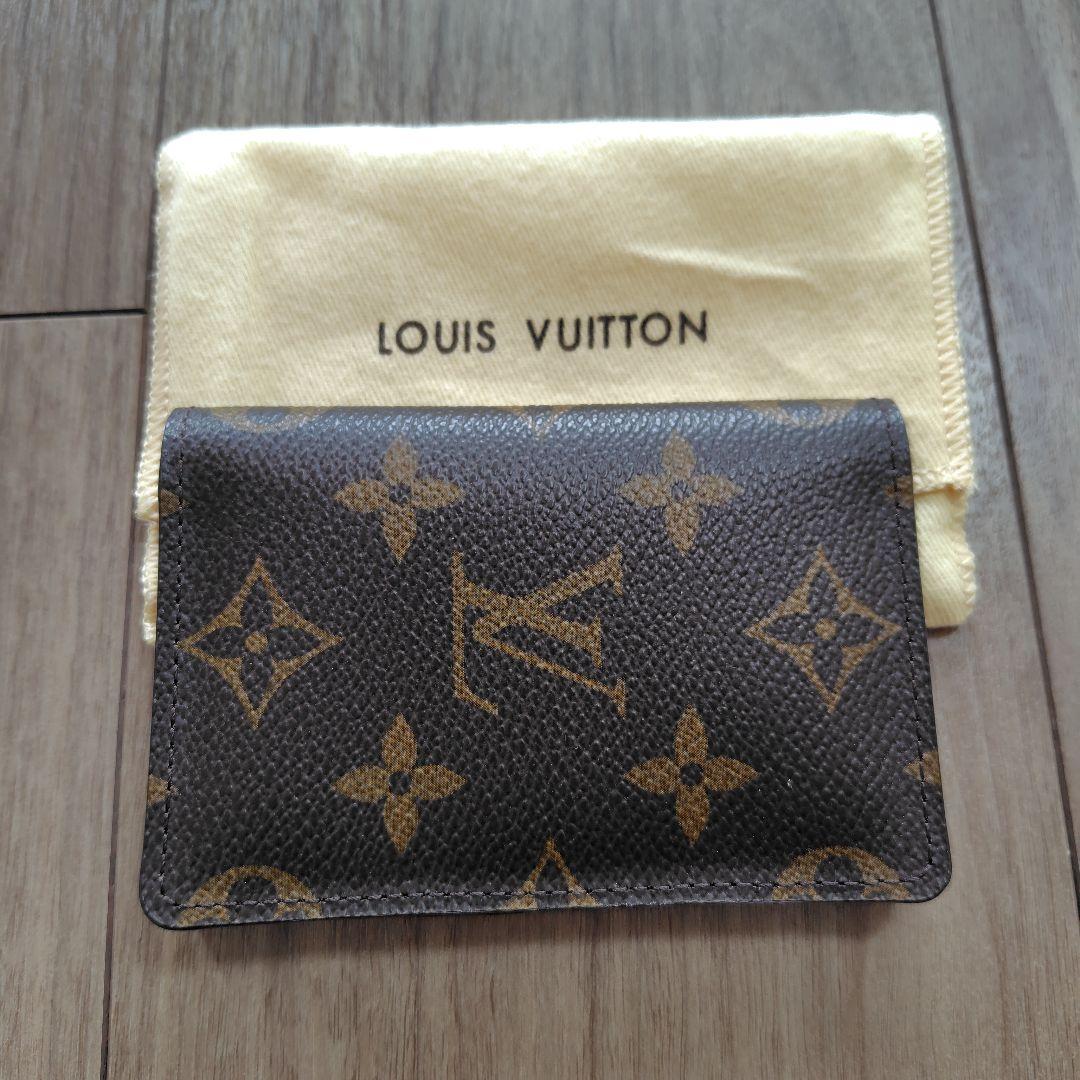 【未使用】LOUISVUITTON モノグラム 名刺入れ カードケース
