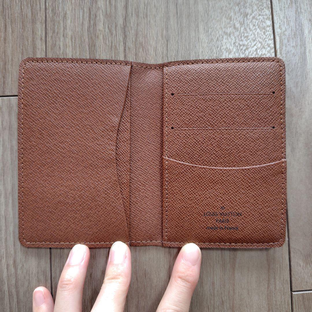 【未使用】LOUISVUITTON モノグラム 名刺入れ カードケース