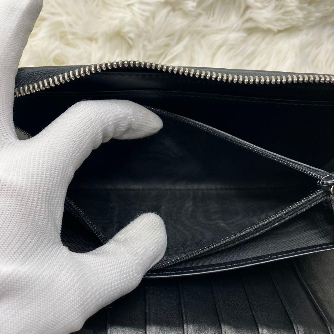 ✨極美品✨グッチ　長財布　ラウンドファスナー オーガナイザー　黒