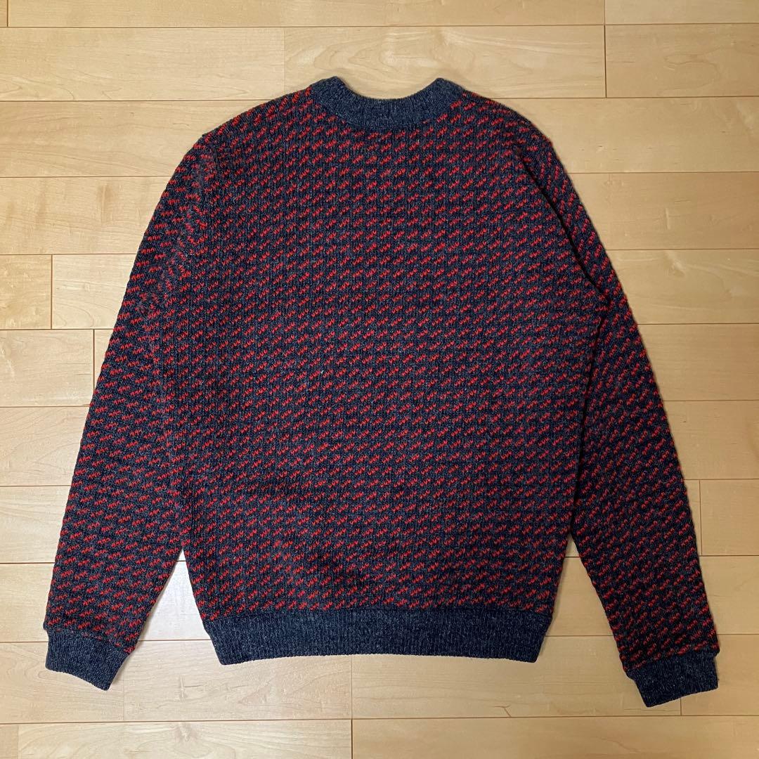 80s L.L.Bean バーズアイ 赤 ノルウェー製