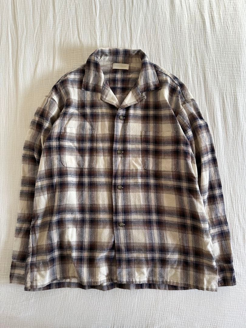 Daydream Ombre Check Flannel Shirt サイズM