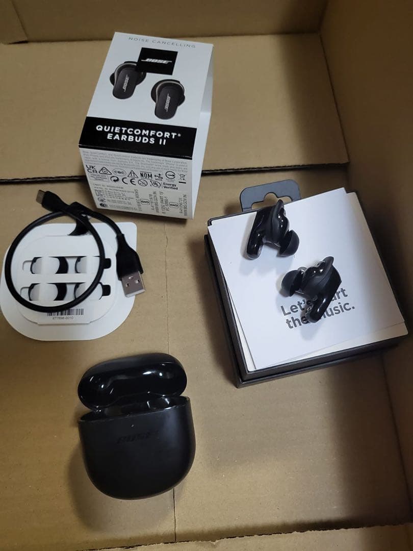 Bose QuietComfort Earbuds II（ブラック） 中古品です