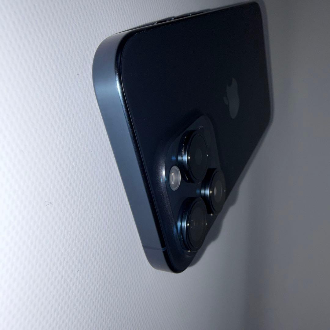 iPhone15pro 256GB チタンブルー