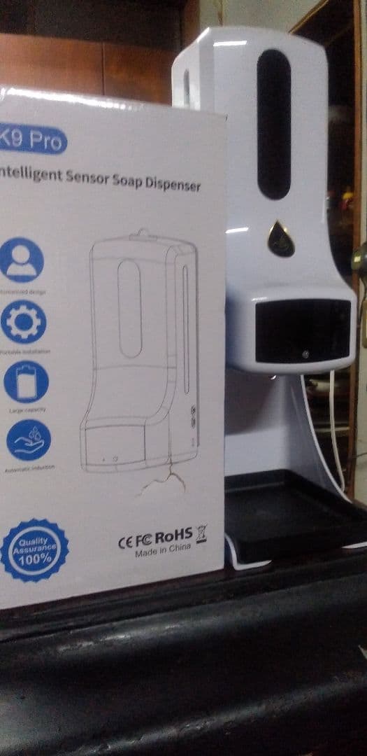 検温アルコールディスペンサー