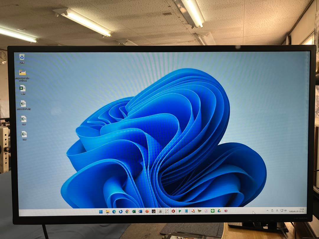 I-O DATA31.5インチEX-LD3151DB DP&HDMIケーブル付