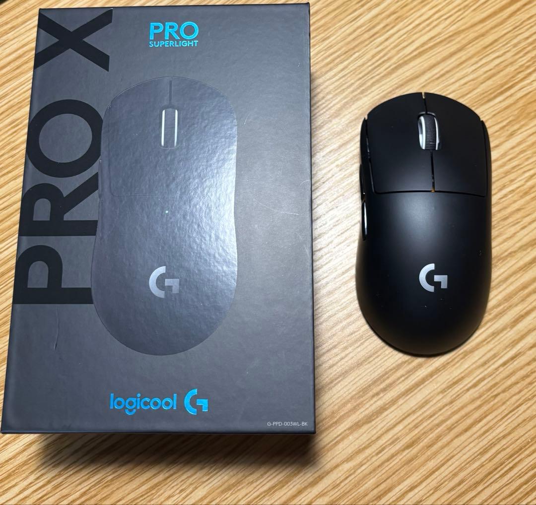 Logicool G PRO X SUPERLIGHT ブラック